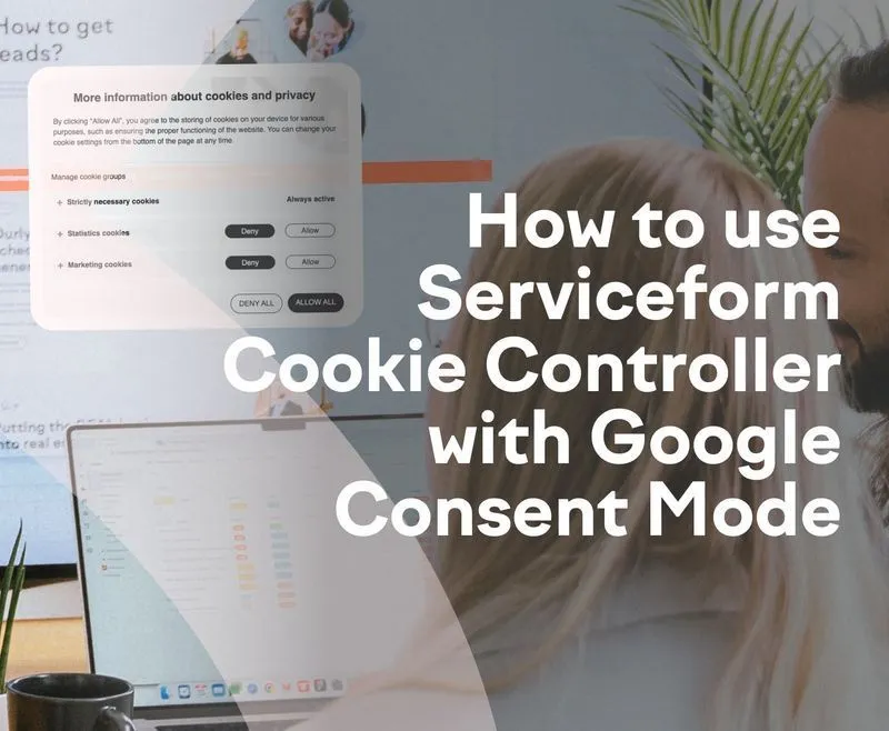 Så använder du Serviceform Cookie Controller med Google Consent Mode