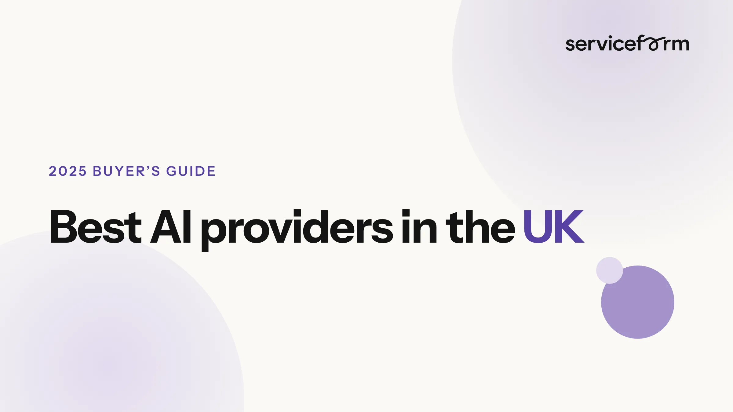 Best AI Providers in the UK for Customer-Facing AI (2026)
