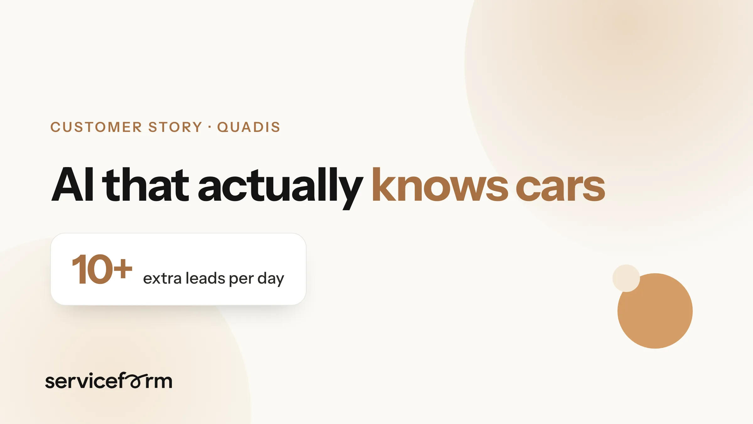 How Quadis Gets 10+ Extra Leads Per Day with AI That Actually Knows Cars