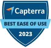 Capterra Best Ease of Use 2023